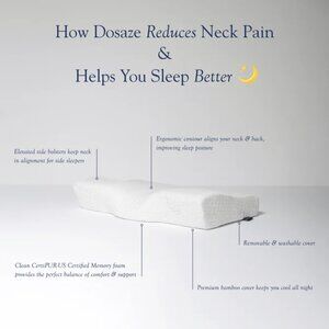 Dosaze Contoured Orthopedic Pillow